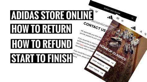 adidas refunds|return adidas online purchase.